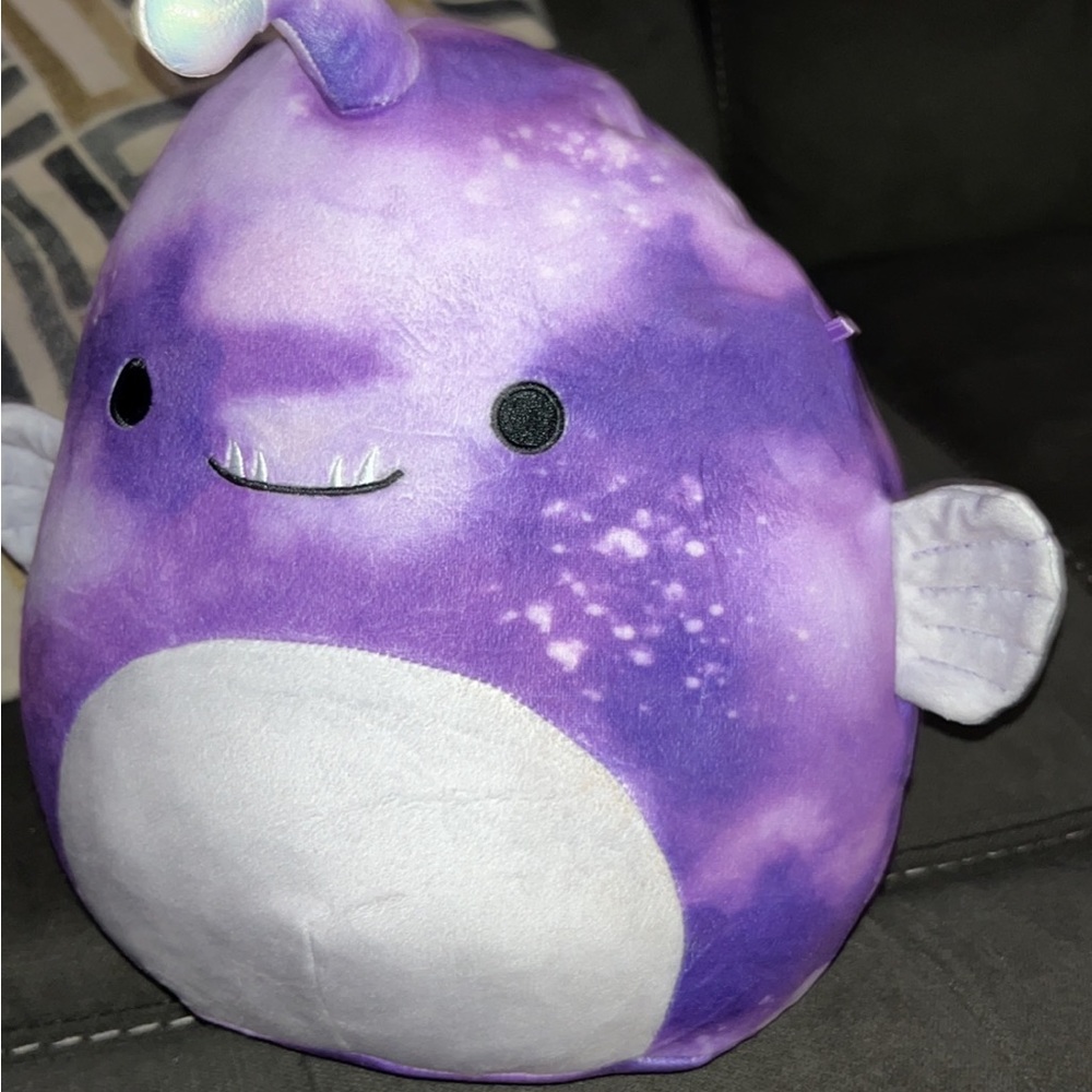 Easton the angler fish squishmallow 12”